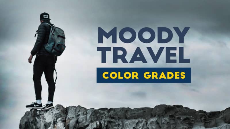 高级感纪录片旅行旅游VLOG短视频调色LUT预设