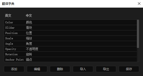一键修复表达式错误AE脚本(快速修复AE表达式错误,带翻译字典和历史记录功能) AE表达式错误修复脚本(快速更改表达式错误,带翻译字典和历史记录功能)