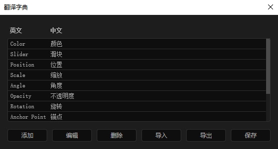 AE表达式错误修复脚本(快速更改表达式错误,带翻译字典和历史记录功能)